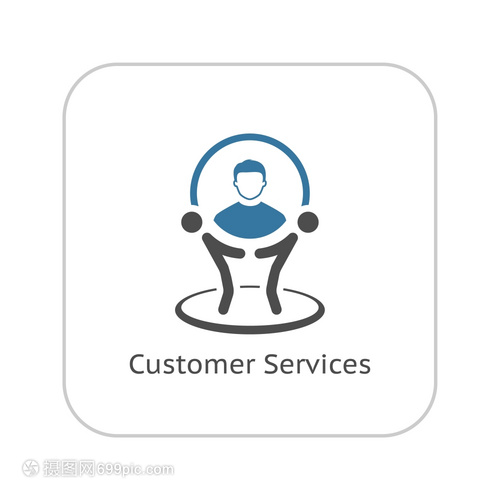 客戶服務圖標設計 專業概念與平板應用方案